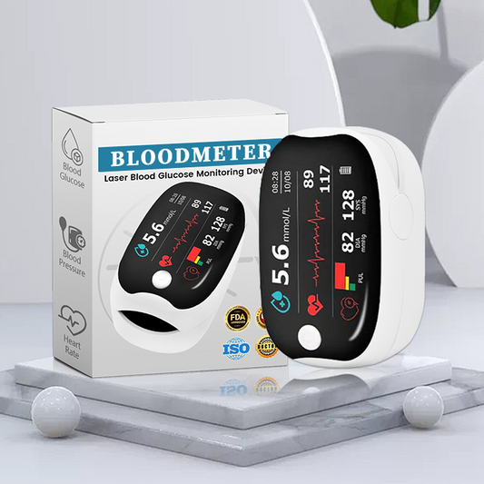 3-in-1 Health Monitor Painless Testing - Extremely Fast Readings - Accurate Tracking ✅ Blood Glucose ✅ Heart Rate ✅ Blood Oxygen All in One